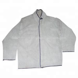 Veste de soudage en cuir de qualité supérieure, respirante, anti-coupure, anti-chaleur, en cuir de vachette fendu, la meilleure pour les soudeurs - Product Image 4