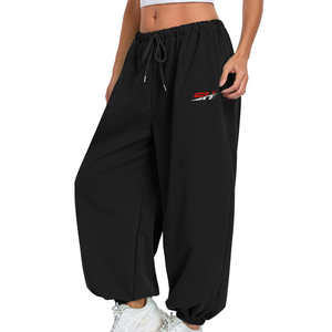 Pantalones deportivos de algodón suave para mujer, pantalones de chándal de corte cómodo, pantalones deportivos lisos con logotipo personalizado, ropa de gimnasio para mujer - Product Image 1