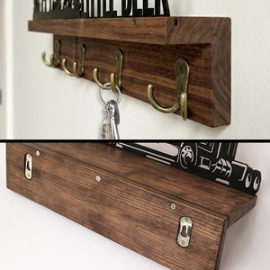 Porta Llaves de Madera con Diseño Floral Colorido, Gancho para Guardar Llaves en la Entrada del Hogar, para Uso Diario y Fácil Acceso, Venta al por Mayor desde India - Product Image 4