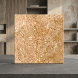 Carreaux de porcelaine Austin beige marron 600x600mm, antibactériens, antidérapants, motif brique, polis numériquement, pour hôtel - Product Image 2
