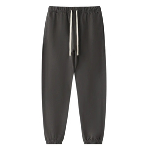 กางเกงวอร์มเอวยางยืดสำหรับผู้ชายผู้หญิงกางเกงลำลองทรงหลวมแบบผูกเชือก - Product Image 1