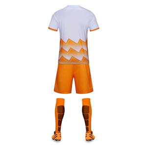 Camiseta de Fútbol Personalizable de Secado Rápido, Poliéster de Alta Calidad, Impresión de Logotipo y Nombre del Club, Nuevo Diseño, Conjunto de Camisetas de Fútbol para Equipos - Product Image 6