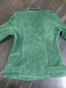 Chaqueta Varsity de Mujer Elegante de Primera Calidad, Diseño Premium con Cremallera, Cuero Genuino, Impermeable, Transpirable, Resistente al Viento, con Forro Satinado - Product Image 2