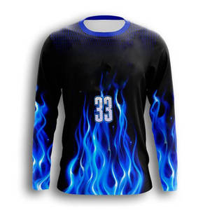 Breathable Quick Dry Men's Shooting Shirts Low MOQ Solid Color Sublimation Design High Quality 260 - Product Image 1