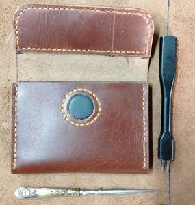 Tarjetero de Cuero de Lujo al por Mayor, Cartera de Cuero Genuino para Tarjetas de Visita - Product Image 3