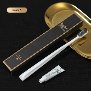 Boîte d'articles de toilette d'hôtel de luxe personnalisée et jetable, ensemble d'accessoires hôteliers, coffret de produits de toilette pour hôtel, ensemble écologique - Product Image 3