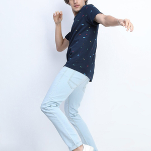 เสื้อยืดผู้ชายคุณภาพสูง เสื้อลำลอง แขนสั้น สีพื้น ผ้าฝ้าย สไตล์ไฮสตรีท ไซส์ใหญ่ คอกลม เสื้อยืดผู้ชายขายส่ง - Product Image 4