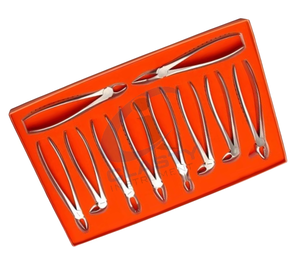 Juego de 18 instrumentos dentales de ortodoncia básicos de alta calidad, kit compuesto de instrumentos quirúrgicos dentales - Product Image 6