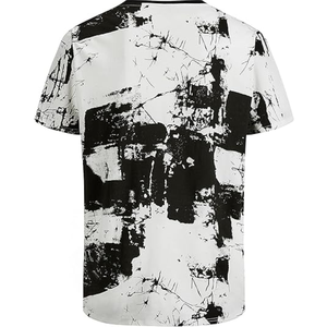 Camiseta gráfica de hip hop para hombre, informal, de manga corta, con estampado moderno y estilo hipster, para streetwear. - Product Image 2