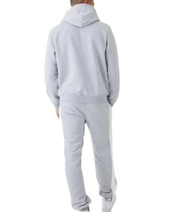 Survêtements stylés pour hommes, combinaison de jogging d'entraînement, ensemble sweat à capuche et pantalon deux pièces, pull à capuche bicolore - Product Image 2