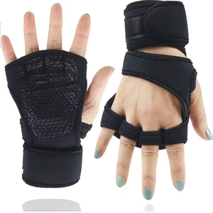 ถุงมือออกกำลังกายแบบครึ่งนิ้ว Geo Brothers GBC-FG-9 ระบายอากาศได้ดี กันลื่น สำหรับยกน้ำหนักและฟิตเนส ใช้ได้ทั้งชายและหญิง ผลิตจากโพลีเอสเตอร์ - Product Image 1