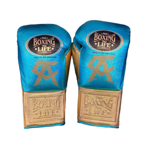 Guantes de Boxeo Profesionales de Alta Calidad a Precio de Mayoreo RTS, No Boxing No Life, Cuero Genuino, Antideslizantes, para Sparring, AS-BG-5052 - Product Image 6