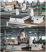 Máquina enrutadora cnc 6090 de 3 ejes, minimáquina de grabado diy de QUICK cnc K6090T