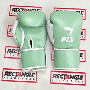 Guantes de Boxeo Profesionales Hechos a Medida en Fábrica, % Cuero Original, Transpirables, Antideslizantes, con Cordones, para Adultos - Product Image 1
