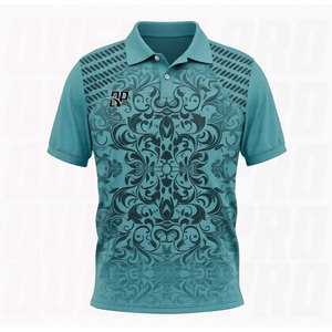 Mens Polyester Cotton Sublimation Print Uniform Sports Wear Cricket Uniform with <b>T</b> Shirt Wholesale Cricket Sets Factory Prices - Product Image 2