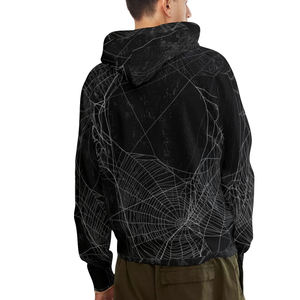 Sweat à capuche zippé en molleton épais 300g de haute qualité, double fermeture éclair, sans cordon de serrage, coupe classique, brodé, 100% pour homme, vente en gros, hiver - Product Image 1
