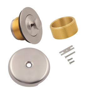 Kit de Conversión de Desagüe de Bañera Moderno con Placa de Desbordamiento de un Solo Orificio para Mejoras de Plomería de Baño - Product Image 4