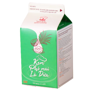 Best Beverage Non Dairy Cream Wholesale Bulk OEM/ODM High Quality HALAL Pandan Cheese Dessert Creamer 500G Coffee & Milk Tea - Product Image 1