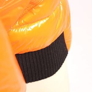 Latest <b>Men's</b> Canvas Puffer <b>Jacket</b> High Quality Thick Warm Winter Hooded Casual Padded Stand Collar Front Custom Logo OEM <b>Letter</b> - Product Image 3