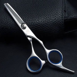High Quality Barber <b>Thinning</b> Scissors Sharp Blades <b>Mirror</b> Polish Stainless Steel barber Hairdressing Scissors - Product Image 5
