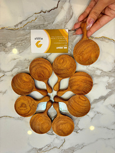 Cuchara de Madera con Mango Corto de 5 cm, Utensilio de Cocina de Madera Natural, Fabricante al por Mayor de Vietnam, Exportación - Product Image 5