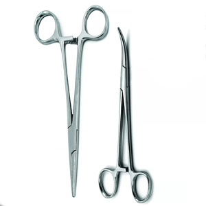 Pinces hémostatiques manuelles en acier inoxydable de qualité supérieure de 6 pouces pour usage chirurgical avec conception de verrouillage droite certifiées CE - Product Image 3