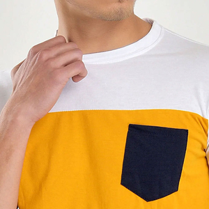 เสื้อยืดผู้ชาย OEM ผลิตเพื่อการใช้งานประจำวันด้วยผ้าเนื้อนุ่มและโครงสร้างแข็งแรงเพื่อประสิทธิภาพที่เชื่อถือได้ในระยะยาว ขายส่ง - Product Image 6