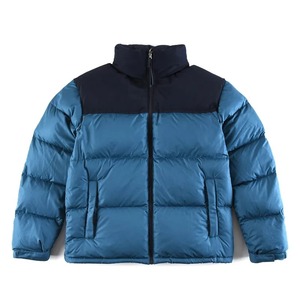 Wholesale Customized Size Logo Puffer Jacket Winter <b>Top</b> Quality Made Solid Color Puffer Jacket - Product Image 3