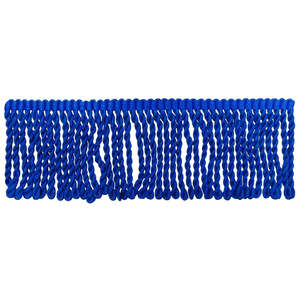 Bouillon de fil d'acier inoxydable français argenté, 300 brins, 5 cm de long, avec franges en polyester de 5 cm, pour la décoration de textiles de maison, vêtements, sacs et chaussures - Product Image 1