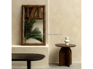 Modern <b>Solid</b> Mango <b>Wood</b> Coffee Table for Living Room Minimalist Design Made in Rajasthan - Product Image 3