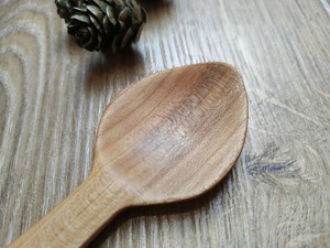 Cuillère à thé en bois de qualité supérieure, écologique, en bois naturel, cuillère à café, à thé, à sucre, outil de cuisine durable - Product Image 3
