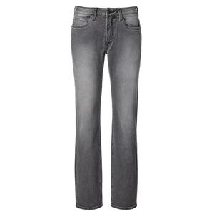 Casual Wholesale Cotton Zip <b>Fly</b> Midweight Straight Leg Breathable Washed Solid Woven <b>Jeans</b> Men's Pants Mid Waist Business - Product Image 5