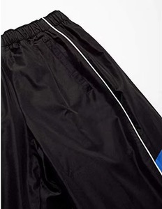 Ensemble de survêtement décontracté personnalisé pour homme en nylon/coton, veste coupe-vent et pantalon de jogging avec bandes ajustables - Product Image 2