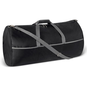 Rolling <b>Wheel</b> Sports Duffle Bag With Telescopic Handle Breathable Shoe Tunnel Large Blue Unisex Gym Duffle Bag - Product Image 5
