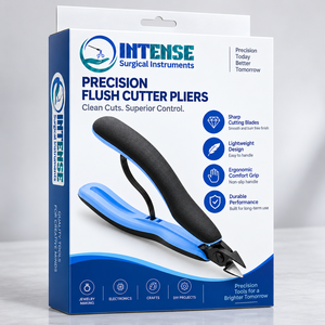 Alicates de Corte de Precisión Profesionales de Acero Inoxidable, Herramienta Ergonómica con Resorte para Cortar Alambres de Joyería - Product Image 6