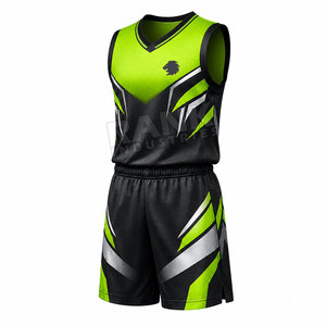 Vente flash : uniforme de basket-ball personnalisé avec le nom de votre équipe, en polyester, respirant et à séchage rapide, pour adultes - Product Image 3
