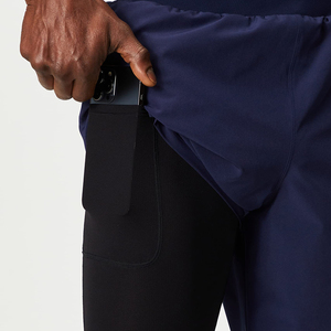 Pantalones cortos de compresión para hombre, estilo nuevo, de secado rápido, para gimnasio, fitness, deporte, leggings deportivos, pantalones cortos deportivos premium para hombre - Product Image 3