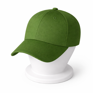 หมวกเบสบอลแบบ Snapback สีเขียว 6 แผง ผ้าทวิลล์ กระดุมผ้าฝ้าย สีพื้น ยูนิเซ็กส์ ทรงพอดีศีรษะ สไตล์ลำลอง ปรับแต่งได้ สำหรับผู้ใหญ่ - Product Image 6
