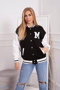Chaquetas de Invierno para Mujer, Chaqueta Varsity de Béisbol con Logotipo Personalizado, Chaqueta Varsity de Cuero Genuino de Alta Calidad para Otoño - Product Image 5