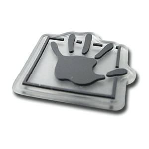Patch en silicone PVC personnalisé de qualité supérieure, logo 3D en relief, badge thermocollant pour vêtements, chaussures, sacs, casquettes, décoration de vêtements - Product Image 2
