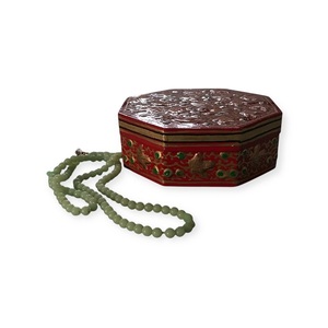 Caja de Almacenamiento Decorativa Hexagonal, Caja de Resina Artesanal con Tapa para Decoración del Hogar, Exhibición de Regalos - Product Image 3