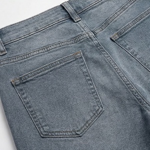 Shorts en jean décontractés mi-longs pour femme, collection unique, taille haute, couleur personnalisable, style tendance, pour l'été et les activités de plein air - Product Image 5