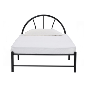 Cama Individual Metálica para Dormitorio, Estructura de Acero, Colchón Incluido, Muebles Modernos para Estudiantes, Hostales, Escuelas y Apartamentos - Product Image 4