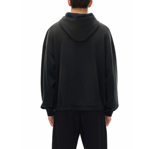 เสื้อฮู้ดดี้ทรงบ็อกซี่ผ้าฟลีซคอตตอนหนา 360 GSM 610 GSM แบบครอปปิ้ง สั่งปักโลโก้ได้ ขั้นต่ำ 1 ชิ้น - Product Image 4