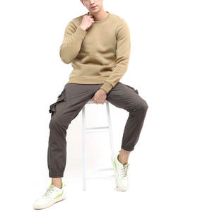 Camiseta de Manga Larga para Hombre, Fabricada en Pakistán, Servicio OEM, Algodón, Talla Grande, Felpa, Mezcla Pesada, Sudadera para Hombre, OEM - Product Image 3