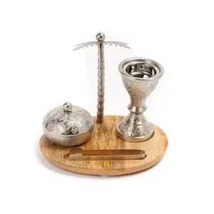 Brûleur à Bakhoor Géométrique Moderne, Porte-Encens Oud Arabe, Mabkhara Décorative, Brûleur de Parfum d'Ambiance, Décoration Islamique - Product Image 2