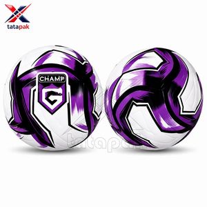 ลูกฟุตบอล PVC ขนาดมาตรฐาน 5 ราคาประหยัด ทนทาน เป็นมิตรกับสิ่งแวดล้อม ดีไซน์สบาย ใช้งานได้ดีสำหรับผู้ใหญ่ เล่นกลางแจ้งได้อย่างมืออาชีพ - Product Image 5
