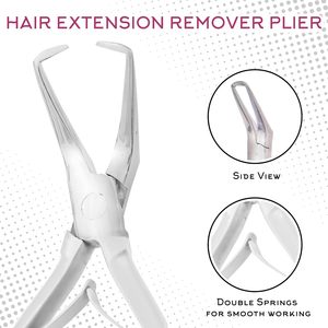 Hair Extension <b>Pliers</b> <b>Set</b> Stainless Steel Tools for Installation and Removal 4-Piece Kit - Product Image 5