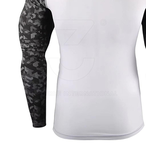 Camiseta de Entrenamiento de Manga Larga para Hombre, Sublimada, de Alta Calidad, Resistente a Desgarros, Material de Spandex y Poliéster, Secado Rápido, 220g - Product Image 6