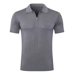 Camiseta de Manga Corta para Hombre, Estilo Casual de Verano, 100% Algodón de Alta Calidad, Secado Rápido, Transpirable, con Patrón de Rayas en Contraste - Product Image 4